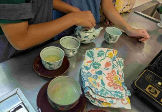 お茶をいれよう　５年生