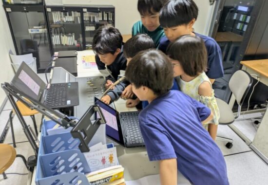 インタビューされる　３年生