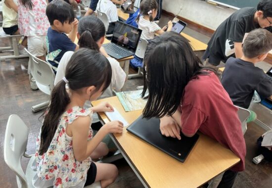 一緒に鶴を折ろう　１・６年生