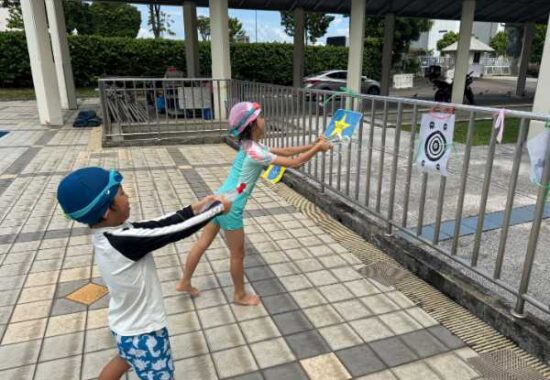 水をビュー！　１年生