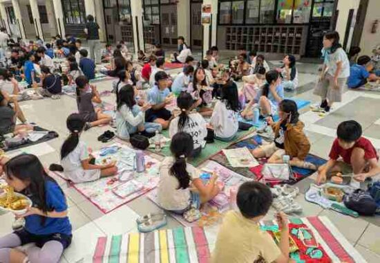 広がるランチ交流会　３・６年生