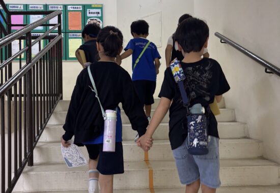 【１年生】2年生と交流したよ