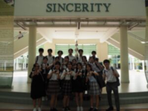 グローバルクラスの活動：3年Singapore Chinese Girls’ School との文化交流