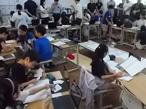 授業参観　５・６年生