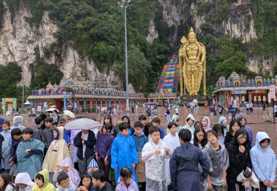 修学旅行一日目が終了