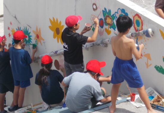 みんなで壁に描こうプロジェクト（その４）