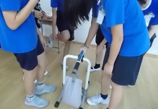 体感を活かした活動 6年生