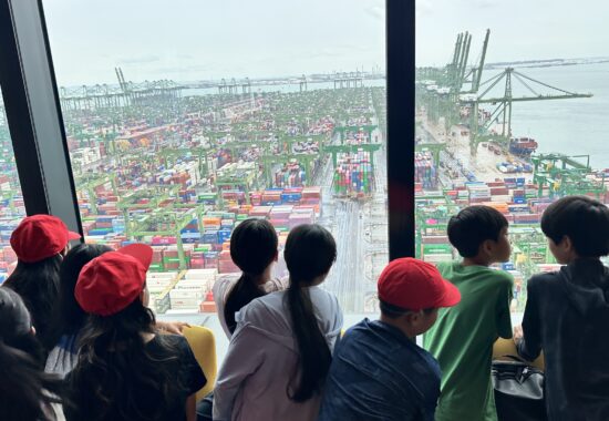 「ハブ港」で世界と生活のつながりを実感　５年生