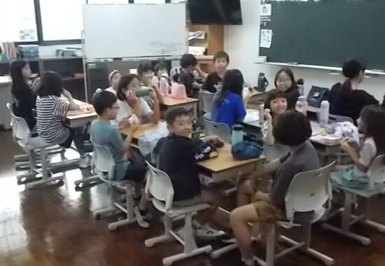 縦割り交流会（お弁当＆昼休み）