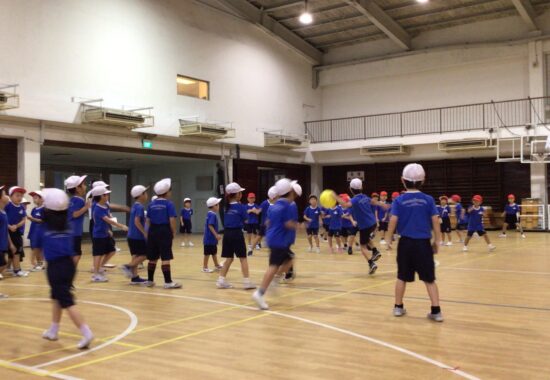 【１年生】１年生ドッジボール大会をしたよ！