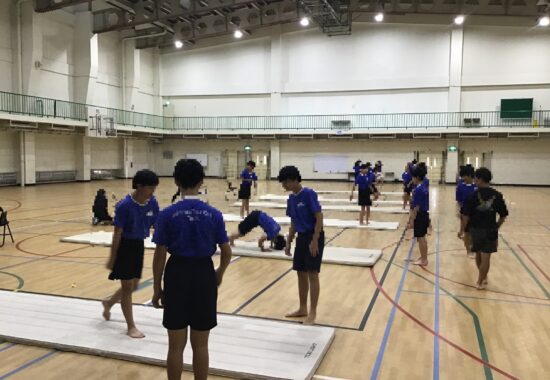 保護中: マット運動