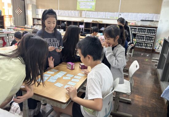 伝統に親しむ朝 3年生