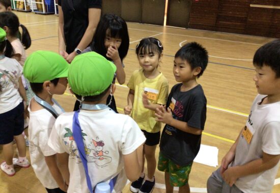 【１年生】幼稚園生と交流会をしたよ♪