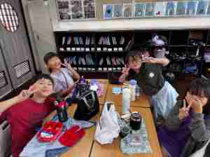 クラスを越えて仲を深めよう　２年生