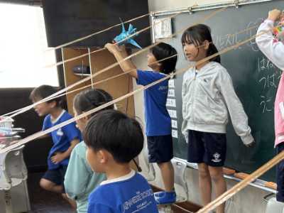 スルスルと風を切って　1年生