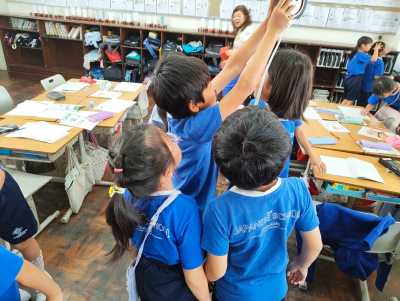 試行錯誤から学ぶ長さの感覚　３年生