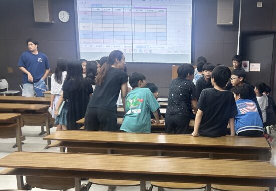 キャンプへの思いを胸に　５年生