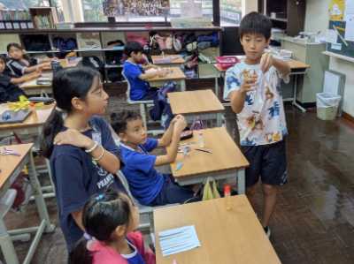 日本の伝統文化を紡ぐ　全校縦割り班