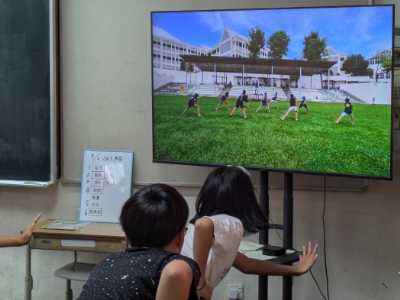 伝統をつなぐ躍動　５年生