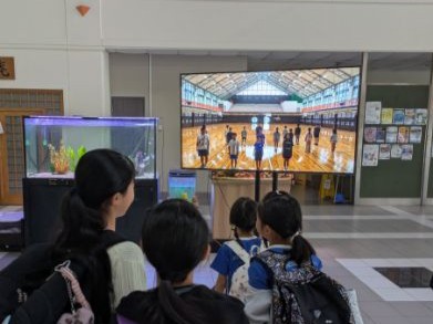 画面の向こうのエール 運動会に向けて